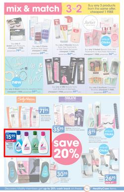 Clicks : Mid Month Savings (14 Dec 2017 - 23 Jan 2018), page 8