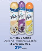 Glade Aero Air Fresheners-300ml Each