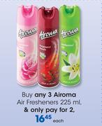 Airoma Air Fresheners-225ml Each