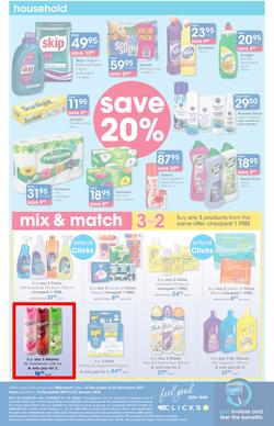 Clicks : Mid Month Savings (14 Dec 2017 - 23 Jan 2018), page 40