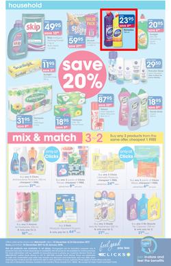 Clicks : Mid Month Savings (14 Dec 2017 - 23 Jan 2018), page 40