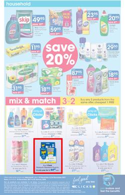 Clicks : Mid Month Savings (14 Dec 2017 - 23 Jan 2018), page 40