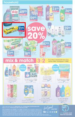Clicks : Mid Month Savings (14 Dec 2017 - 23 Jan 2018), page 40