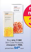 SBR Skin Care Products-Each