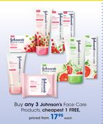ohnsons Face Care Products-Each