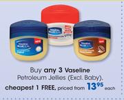 Vaseline Petroleum Jellies-Each