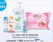 Oh So Heavenly Waterless Hand Cleansers-Each