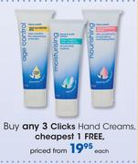 Clicks Hand Creams-Each