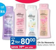 Oh So Heavenly Body Lotions-2 x 720ml