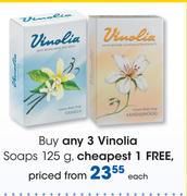 Vinolia Soaps-125g Each