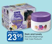 Dark & Lovely Beautiful Beginnings Hair Care Products-Each