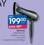 Safeway 2200 Watt DC Hairdryer JA-2852