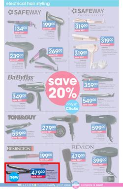 Clicks : You Pay Less (24 Jan - 21 Feb 2018), page 16