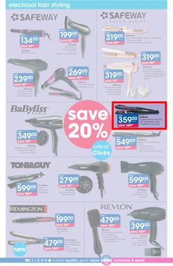 Clicks : You Pay Less (24 Jan - 21 Feb 2018), page 16