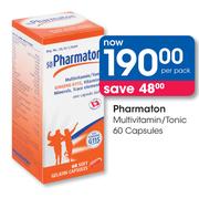 Pharmaton Multivitamin/Tonic 60 Capsules-Per Pack