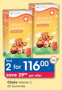 Clicks Vitamin C 60 Gummies-For 2