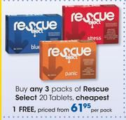 Rescue Select 20 Tablets-Per Pack