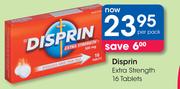 Disprin Extra Strength 16 Tablets-Per pack