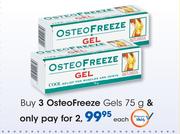 OsteoFreeze Gels-75g Each