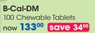 B-Cal-DM 100 Chewable Tablets-Per Pack