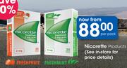 Nicorette Products-Per Pack