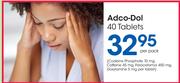 Adco-Dol 40 Tablets-Per Pack