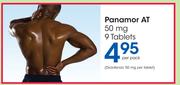 Panamor AT 50 mg 9 Tablets-Per Pack
