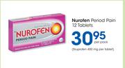 Nurofen Period Pain 12 Tablets-Per Pack