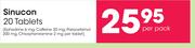 Sinucon 20 Tablets-Per Pack