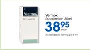 Vermox Suspension-30ml Each