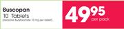 Buscopan 10 Tablets-Per Pack