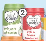 Clicks Made 4 Baby Puree Stage 3-5 x 180ml