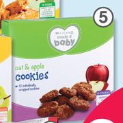 Clicks Made 4 Baby Oat & Apple Cookies-160g