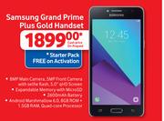 Samsung Grand Prime Plus Gold Handset