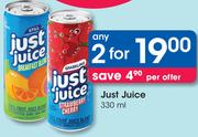 Just Juice-2 x 330ml