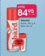 Tabard Spray-150g & Stick-30ml 