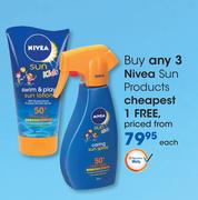 Nivea Sun Products-Each