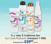 California Tan Sun Care Products-Each