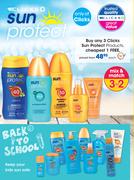 Clicks Sun Protect Products-Each