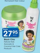 Black Chic Natural Kids Avocado & Coconut Hair Care Products-Each