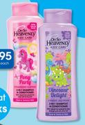 Oh So Heavenly kids Care Pony Party Or Dinosaur Delight 2 In 1 Shampoo & Conditioner-700ml Each