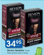 Revlon Realistic Vivid Permanent Hair Colour-Each
