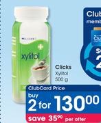 Clicks Xylitol-2x500g