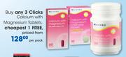 Clicks Calcium With Magnesium Tablets-Per Pack