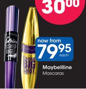 Maybellline Mascaras-Each