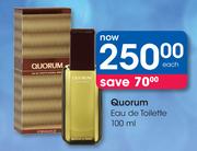 Quorum Eau De Toilette-100ml Each