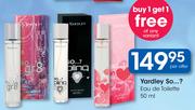 Yardley So...? Eau De Toilette-50ml 