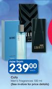 Coty Men's Fragrances-100ml Each