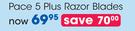 Dorco Plus 6 Pace 5 Plus Razor Blades-Per Pack