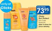 Clicks Sun Protect Sun Care Products-Each